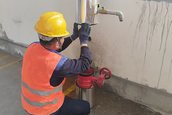 億杰消防施工通過材料管控、質(zhì)量監(jiān)控嚴(yán)格把控消防工程質(zhì)量